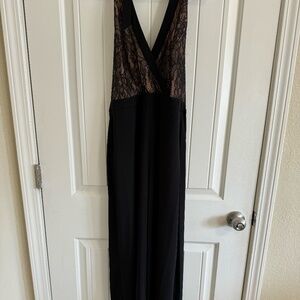 BCBGMaxAzaria Black jumpsuit